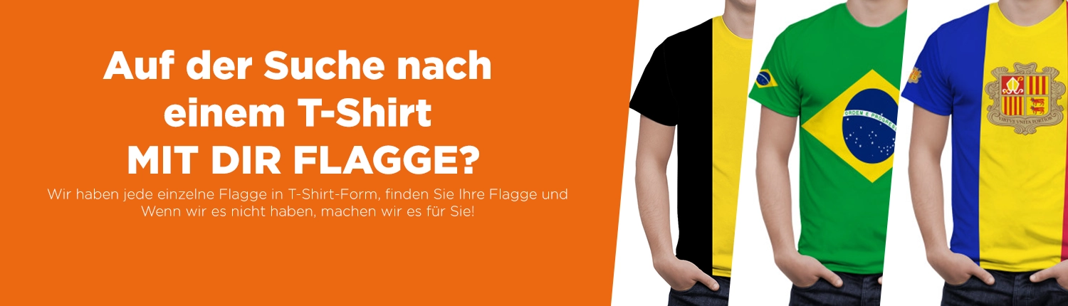 flagge on t-shirt