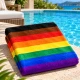 Philadelphia Pride Flag Beach Towel - Image 4