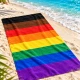 Philadelphia Pride Flag Beach Towel - Image 3