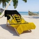 BW-Landesdienstflagge mit großem Wappen Strandtücher - Image 2